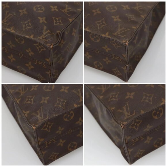 LOUIS VUITTON Monogram Sac Plat Hand Bag M51140 LV Auth 140069 - Picture 14 of 16